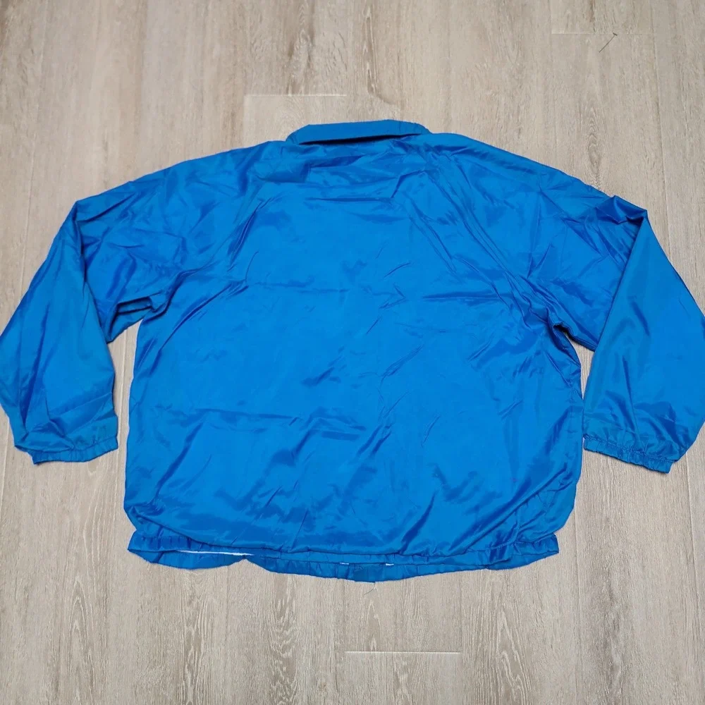 Vintage 90s USA Auburn‎ Sportswear Family Motor Coach Windbreaker Mens XXL Lined